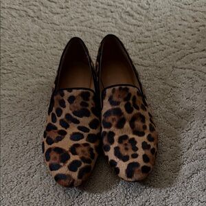 J. Crew Leopard Print Flats